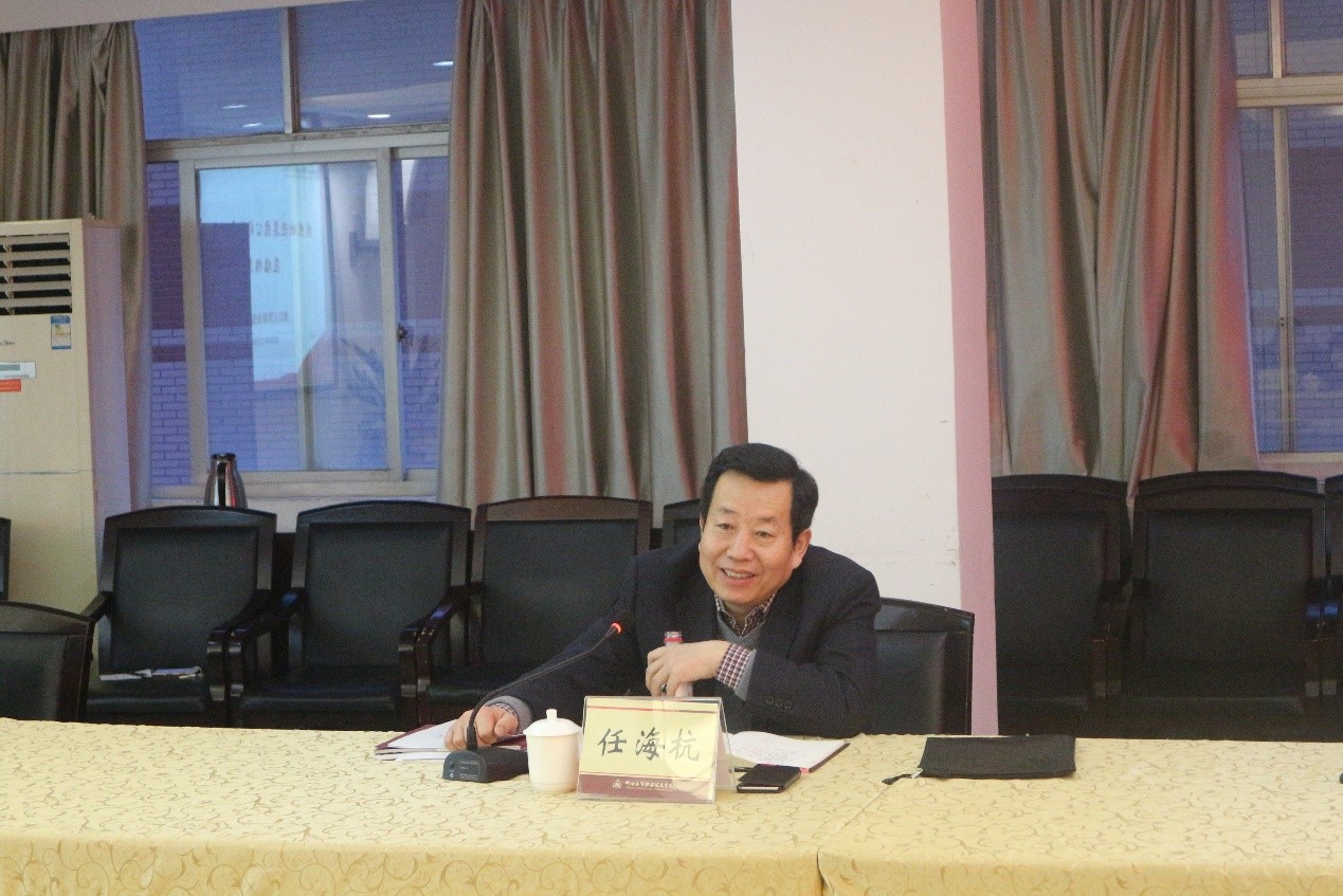 杭钢集团公司党委副书记任海杭一行来我院调研党建工