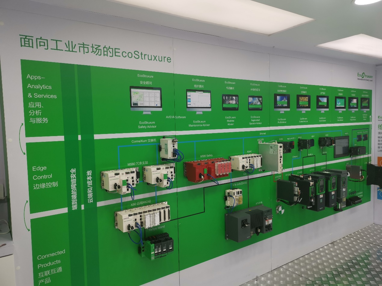 施耐德电气工业自动化卡车巡展工贸站触摸智慧未来开启数字征程